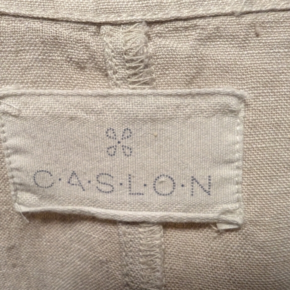 Caslon 100% Linen Unstructured Blazer - Picture 5 of 10